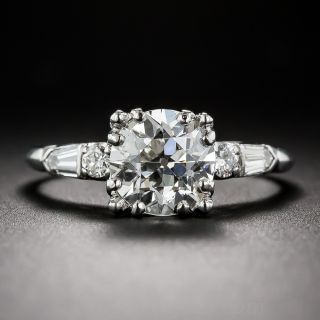1.93 Carat Vintage Diamond Engagement Ring