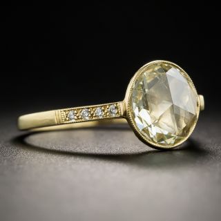 1.98 Carat Rose-Cut Diamond Ring by Lang