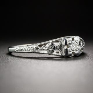 Art Deco Engagement Ring