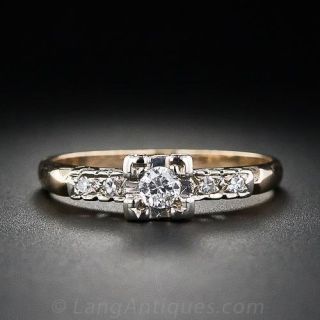 .10 Carat Petite Illusion Diamond Ring