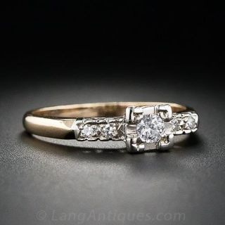 .10 Carat Petite Illusion Diamond Ring
