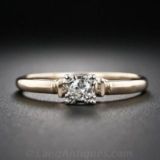 .10 Carat Vintage Diamond Solitaire