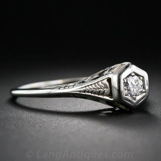 .12 Carat Vintage Diamond Solitaire