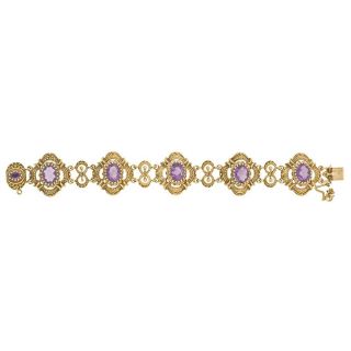 14K, 40s  Victorian Retrospective Bracelet