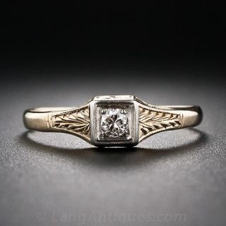 14k Diamond Ring