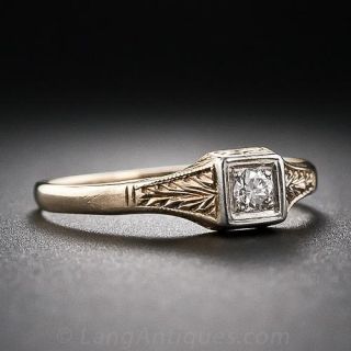 14k Diamond Ring