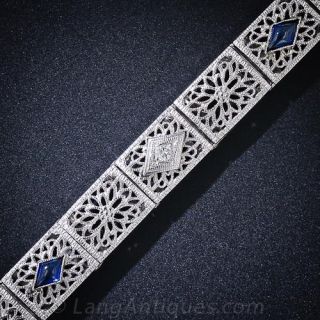 14K Filigree Link Bracelet