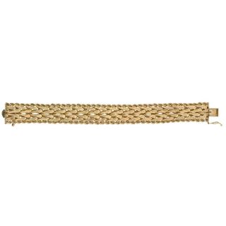 14k Flexible Vintage Bracelet