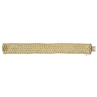 14k Italian Retro Style Bracelet