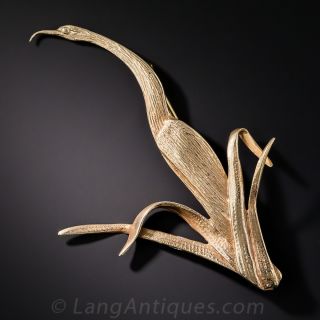 Tiffany & Co. Crane Pin