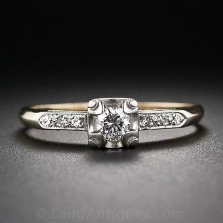 .15 Carat Center Diamond Vintage Engagement Ring