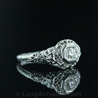 .15 Carat Diamond Engagement Ring, Circa 1920's