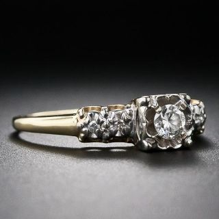 .15 Carat Two-Tone Diamond Illusion Ring