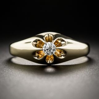 .15 Carat Victorian Solitaire Diamond Ring - Size 10