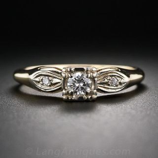 .15 Carat Vintage Diamond Engagement Ring