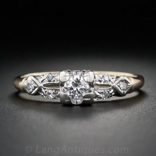 .15 Carat Vintage Diamond Engagement Ring