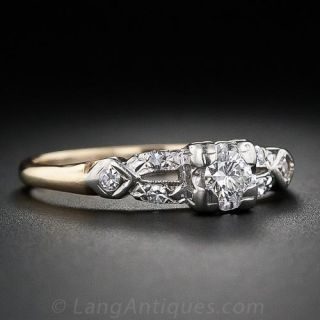 .15 Carat Vintage Diamond Engagement Ring