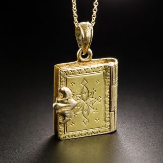 15K Book Locket - 1