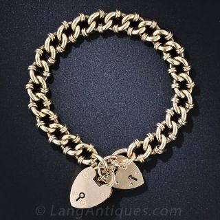 15K English Gate Bracelet