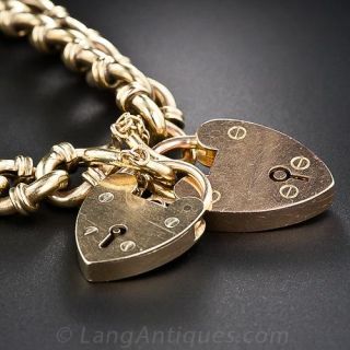 15K English Gate Bracelet