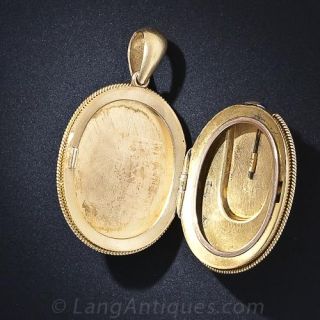 15K Victorian Gold Locket