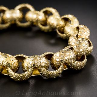 15K Victorian Shamrock Bracelet