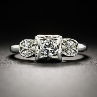 .18 Carat Diamond Vintage Engagement Ring