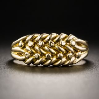18 Carat Keeper Ring
