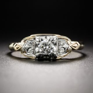 .18 Carat Mid-Century Diamond Engagement Ring