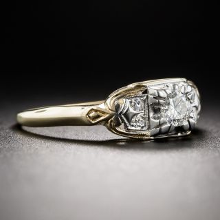 .18 Carat Mid-Century Diamond Engagement Ring