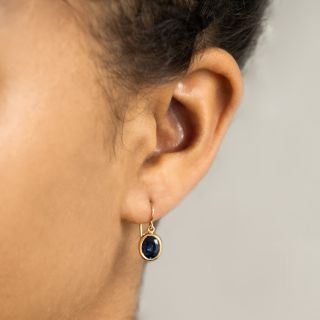 Sapphire Dangle Earrings