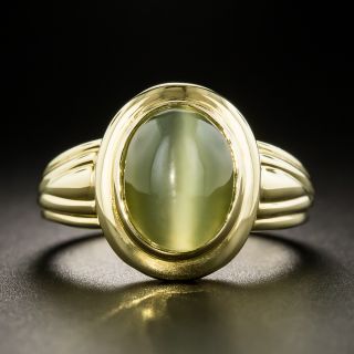 18K Actinolite Cat's-Eye Ring  - 1