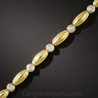 18K Contemporary Diamond Bracelet - 2