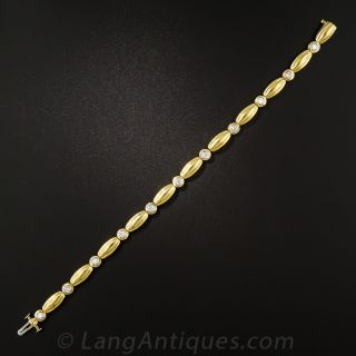 18K Contemporary Diamond Bracelet