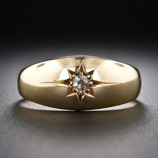 18K Diamond Band Ring