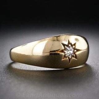 18K Diamond Band Ring