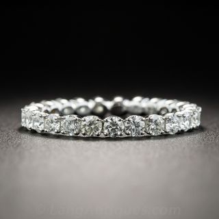 18k Diamond Eternity Band by Spark