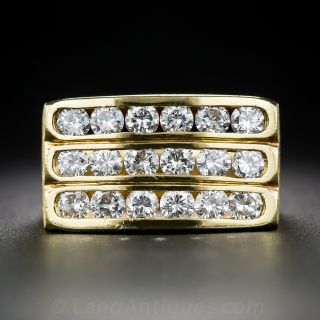 18K Diamond Ring by Terrell & Zimmelman