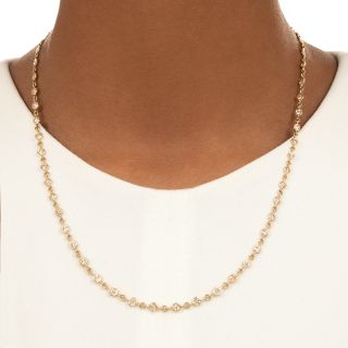 Diamonds-By-The-Yard Necklace, 18 Inches