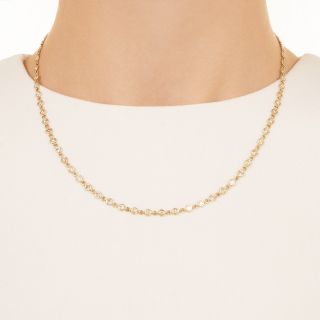 Diamonds-By-The-Yard Necklace, 20 inches