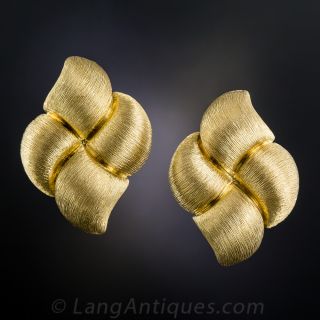 18K Earrings by Henry Dunay 