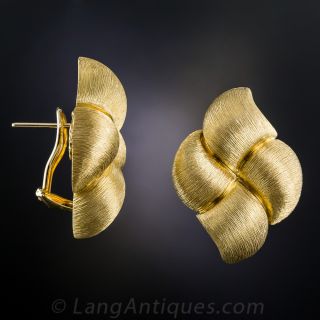 18K Earrings by Henry Dunay 