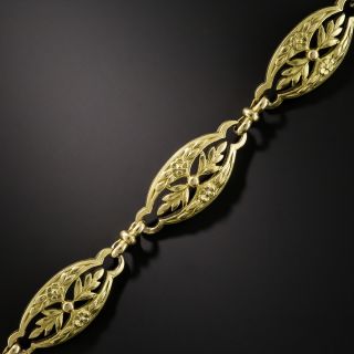 18K French Art Nouveau Bracelet - 1