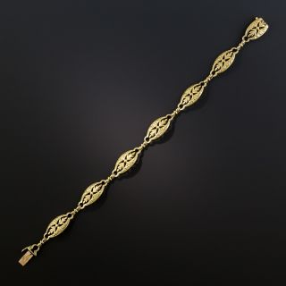 18K French Art Nouveau Bracelet