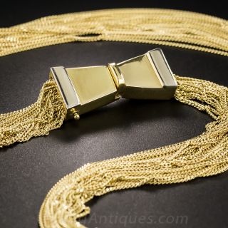 18K Italian Multi-Strand Necklace