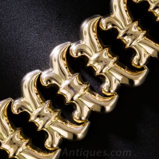 18K Mid-Century Gold Bracelet