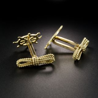 18K Nautical Cufflinks