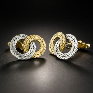 18K Two-Tone Cufflinks - 2
