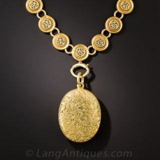 18K Victorian Necklace