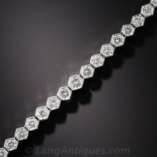12 Carat Diamond Riviere Necklace